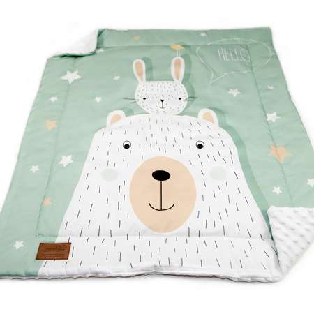 Плед Amarobaby Unique Collection Bunny and bear ABDM-62RV-CCHF
