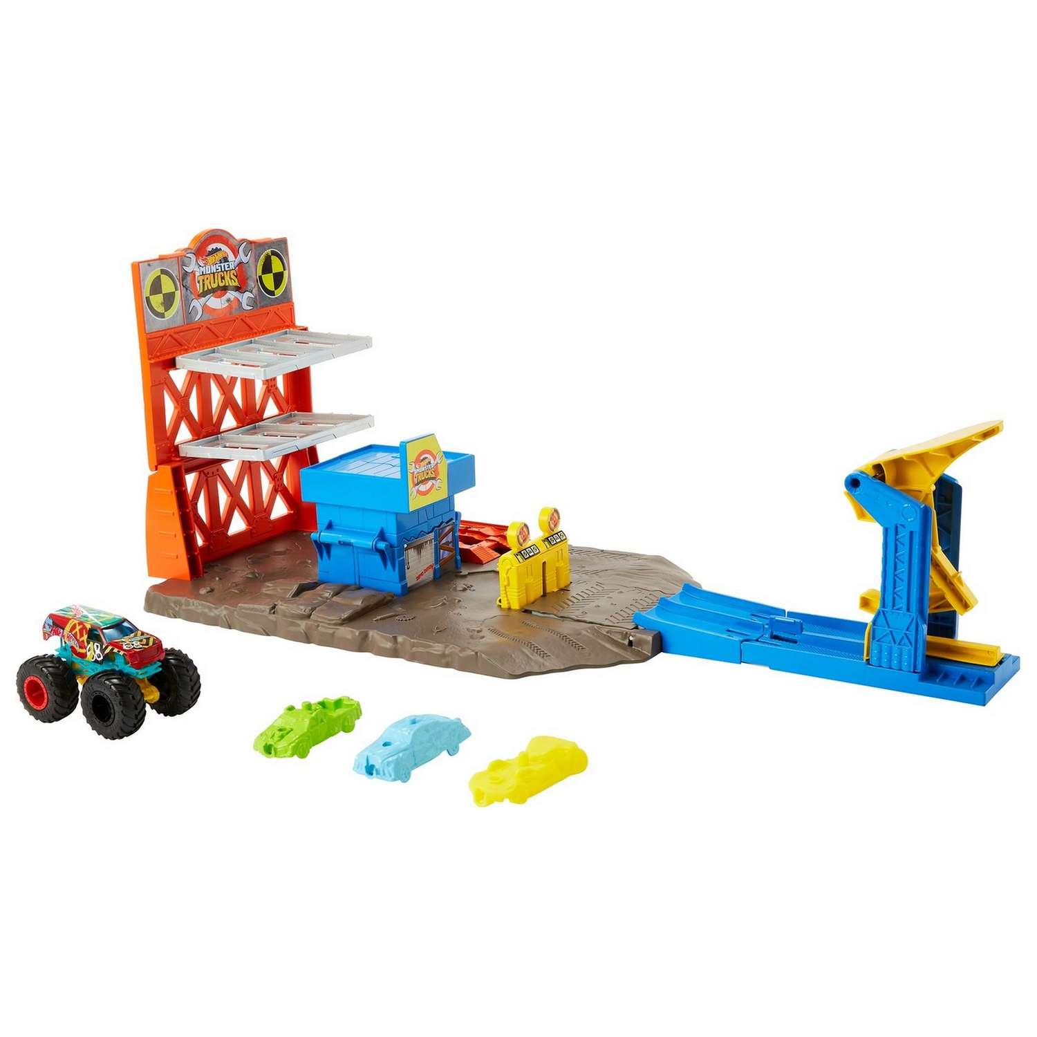 Трек Hot Wheels Взрывная станция с пусковой установкой HFB12 - фото 1