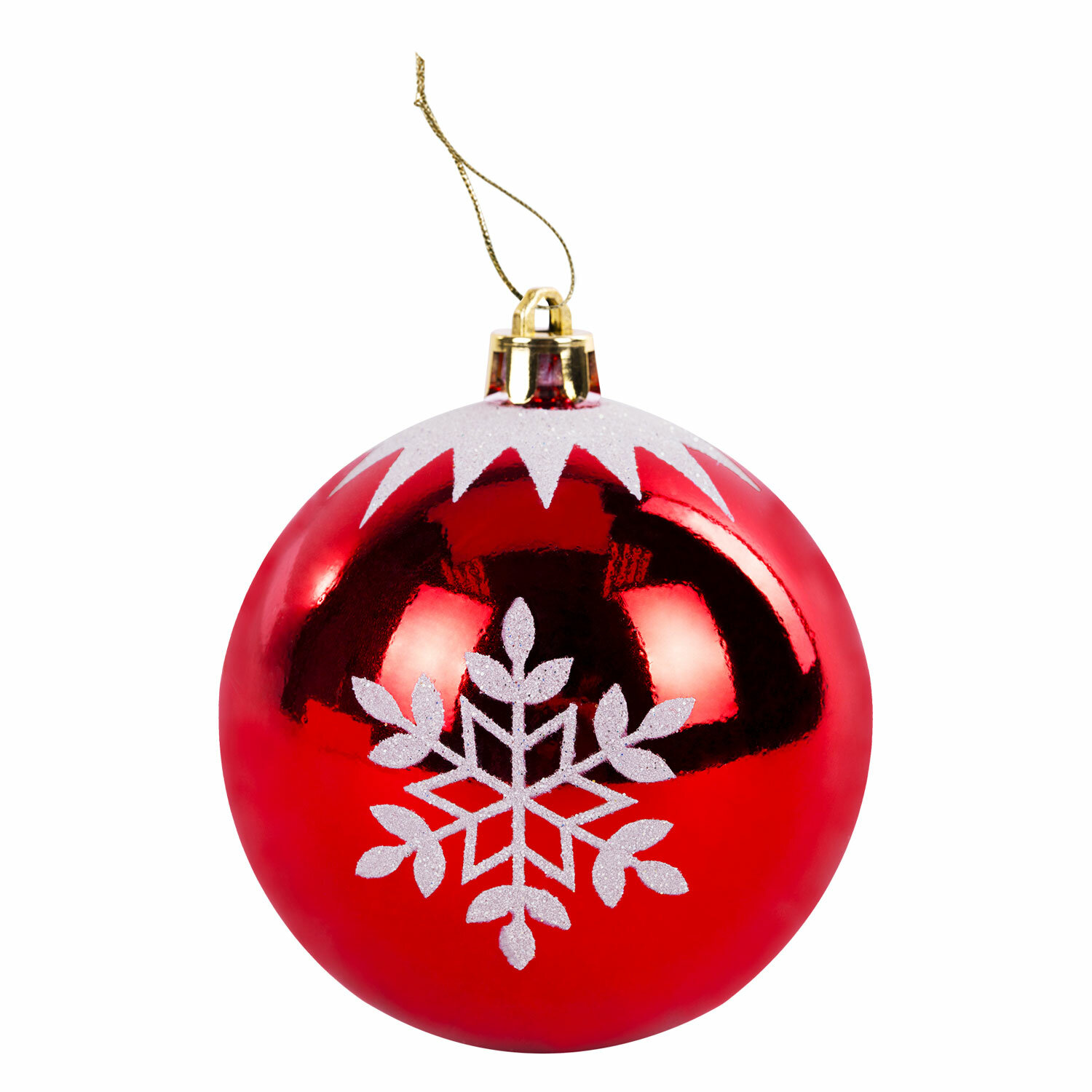 Елочные шары Золотая сказка набор 9 штук - фото 5