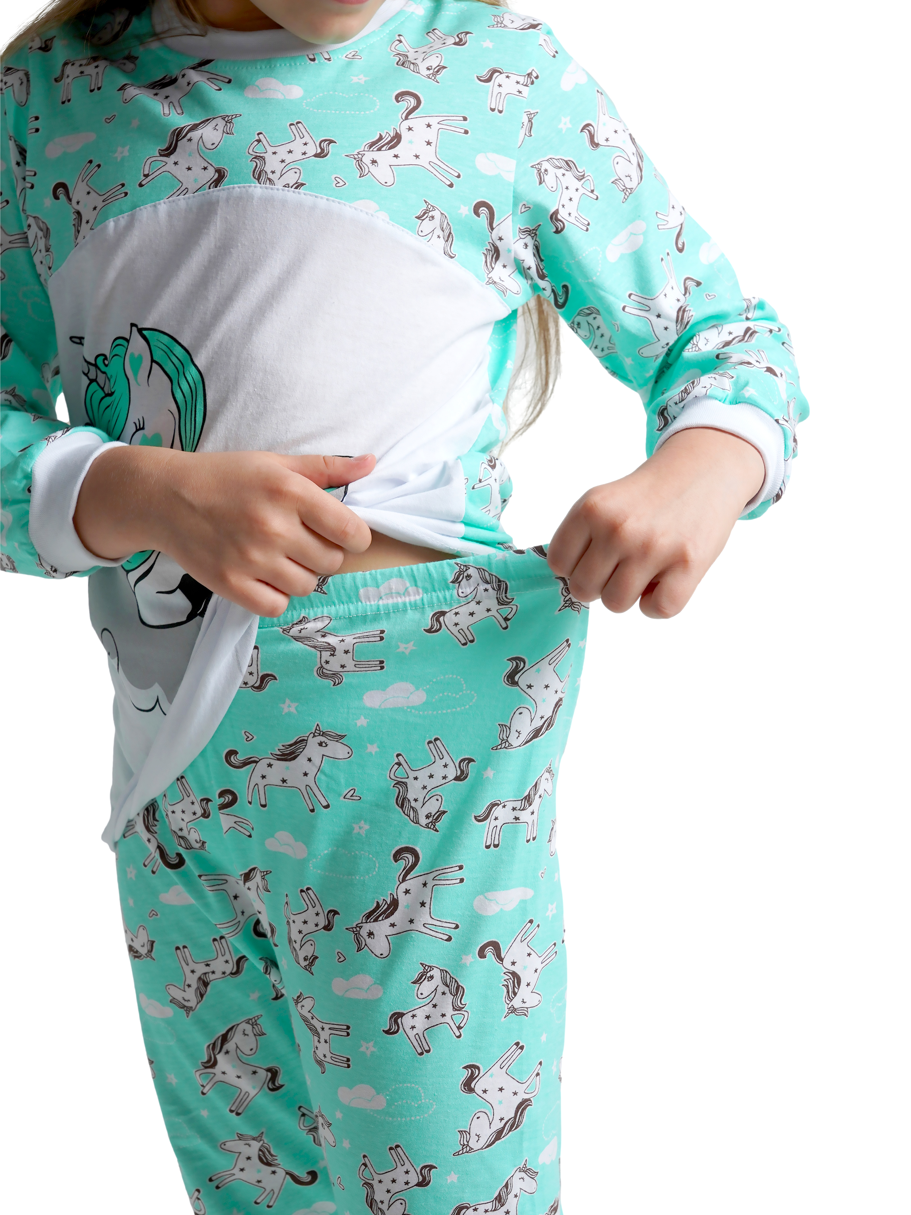 Пижама ДО-Детская Одежда 0025К/мятный - фото 15