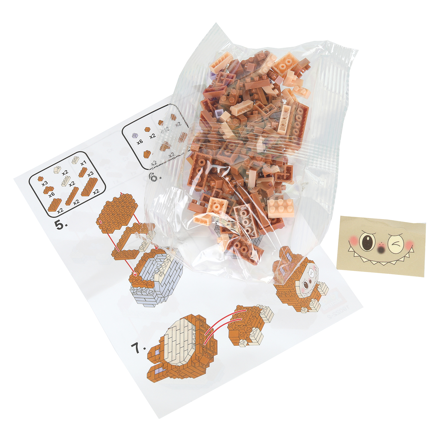 Конструктор Город мастеров Фигурки Монстрики 154 дет. - фото 3