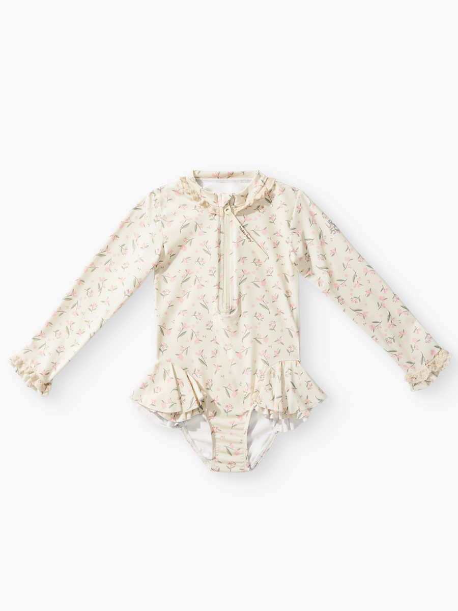 Купальник Happy Baby 50705-1_pink flower - фото 1