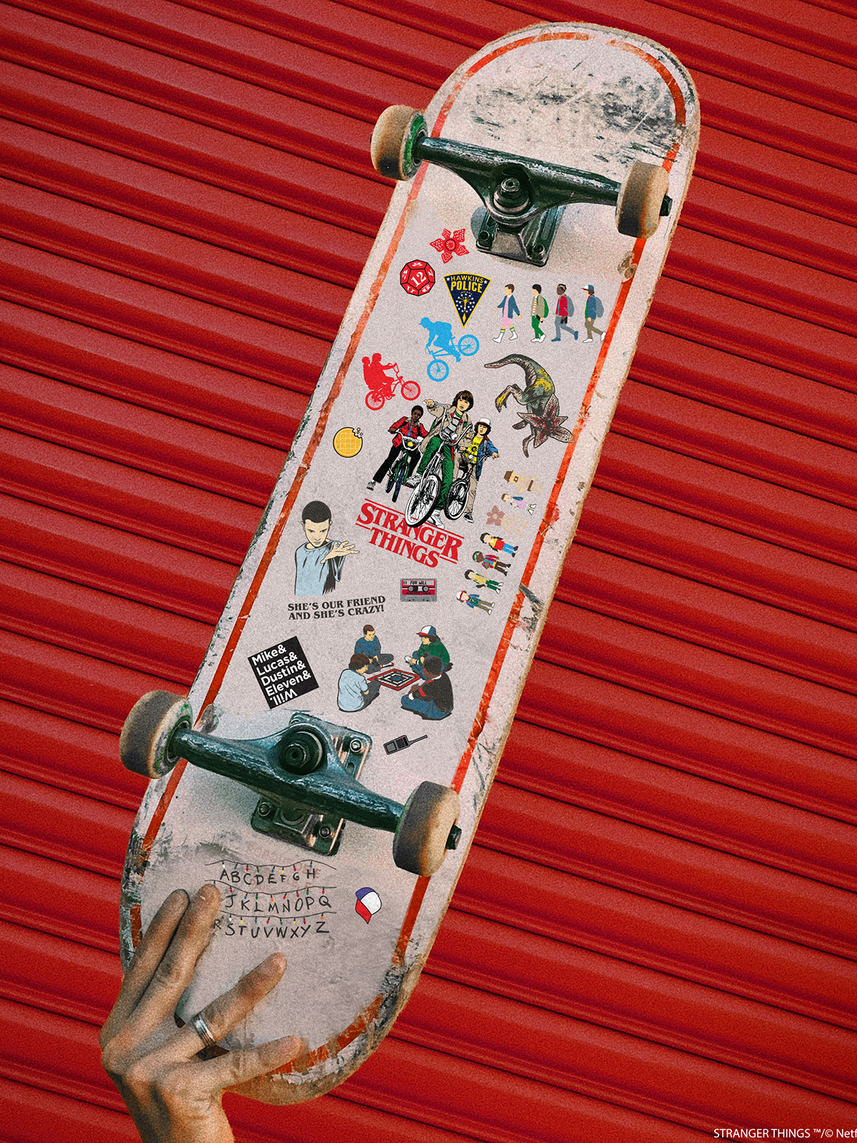 Стикеры Stranger Things сезон 1 - набор из 32 шт - фото 3