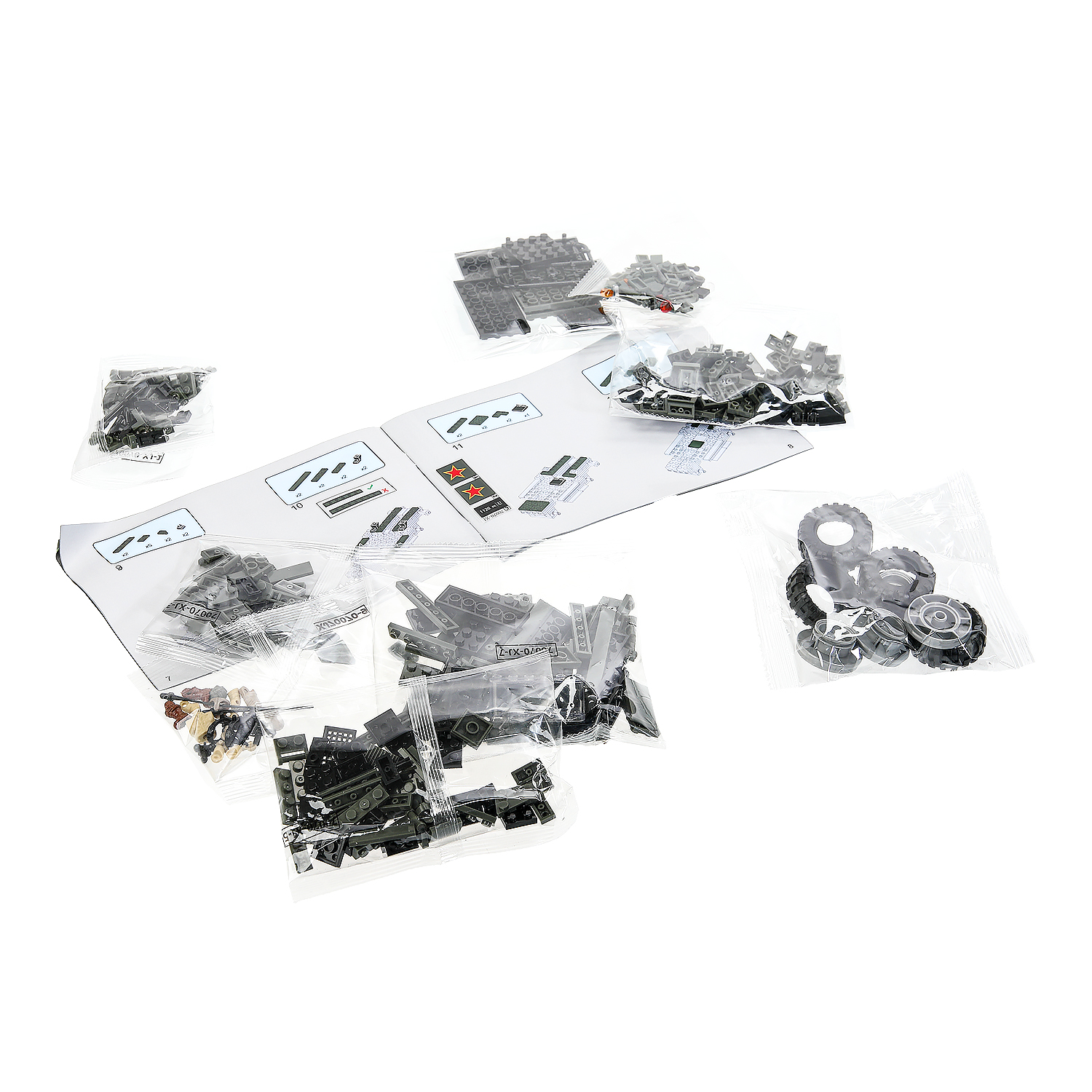 Конструктор Город мастеров Армейский внедорожник 508 дет. - фото 3