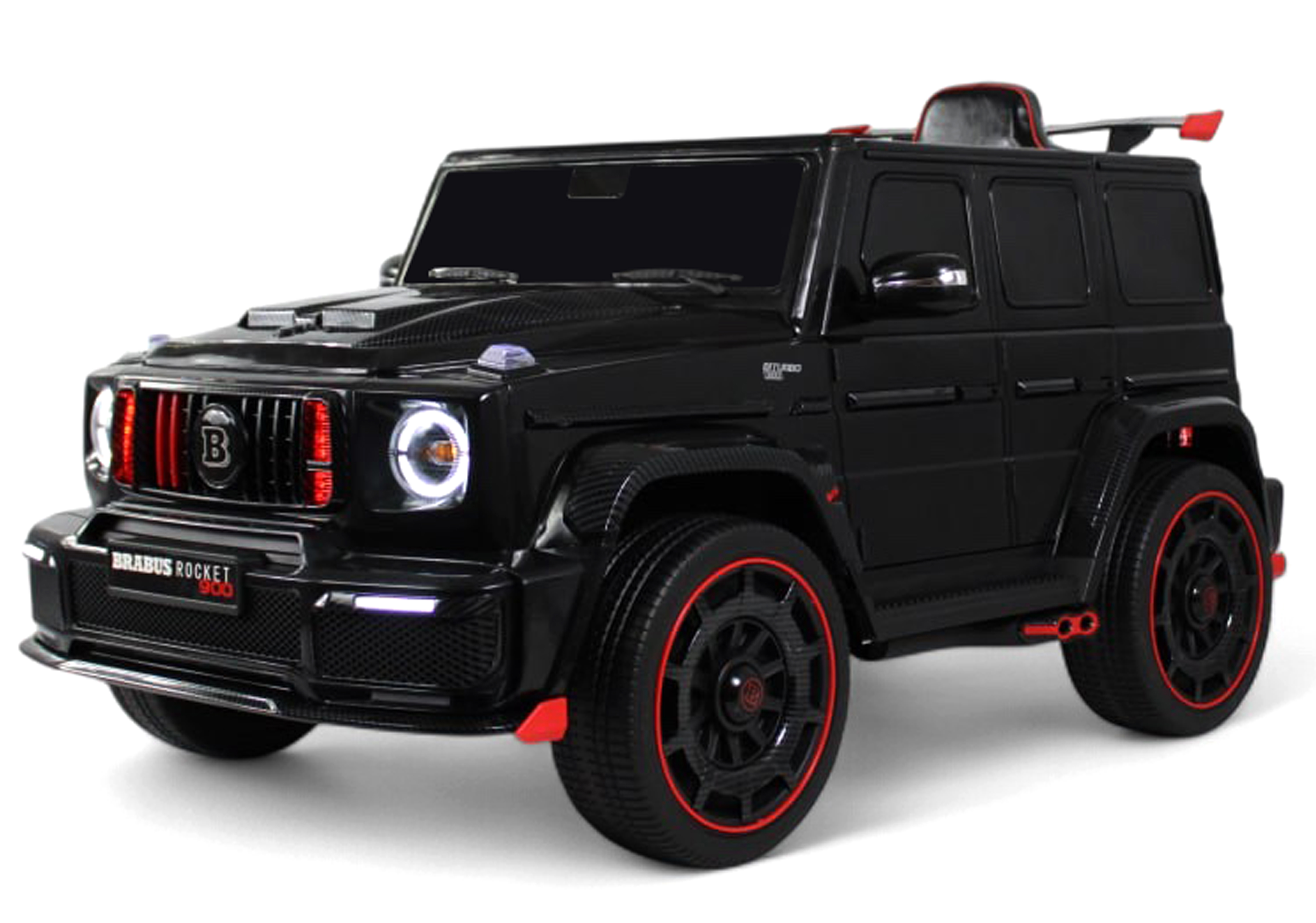 Электромобиль RIVERTOYS Mercedes Z777ZZ-BLACK С пультом ДУ - фото 1