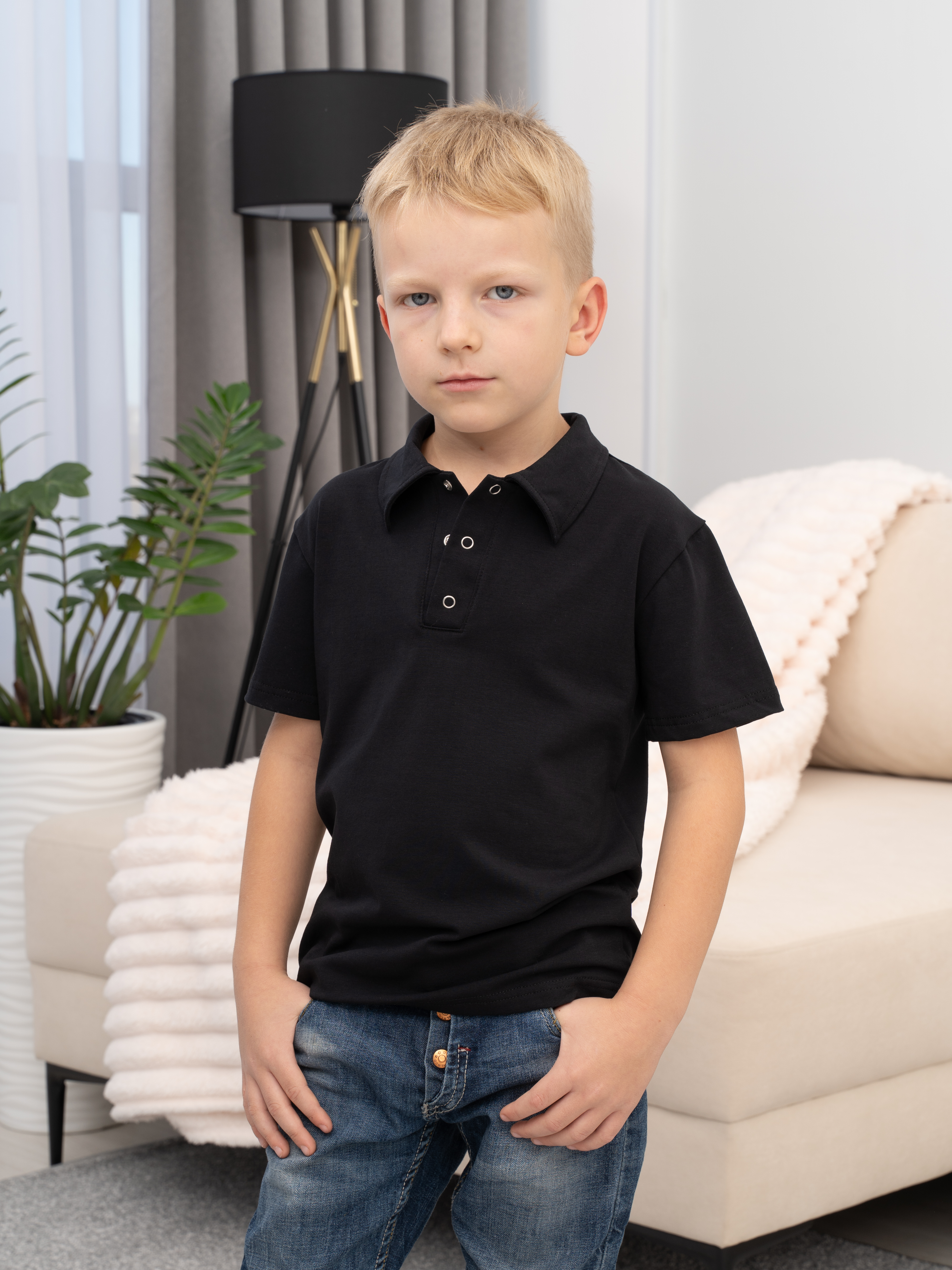 Поло Утенок 659 черный - фото 1