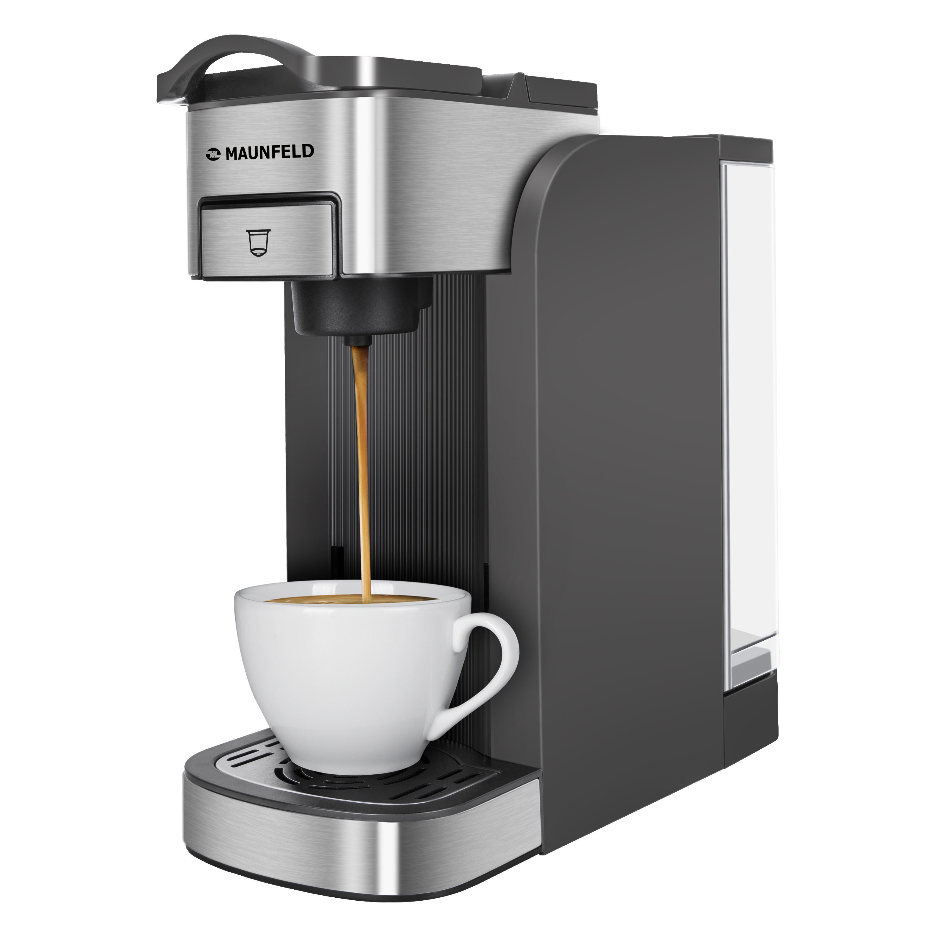 Кофеварка капсульного типа 2в1 MAUNFELD MCCM-CM827GR - фото 2