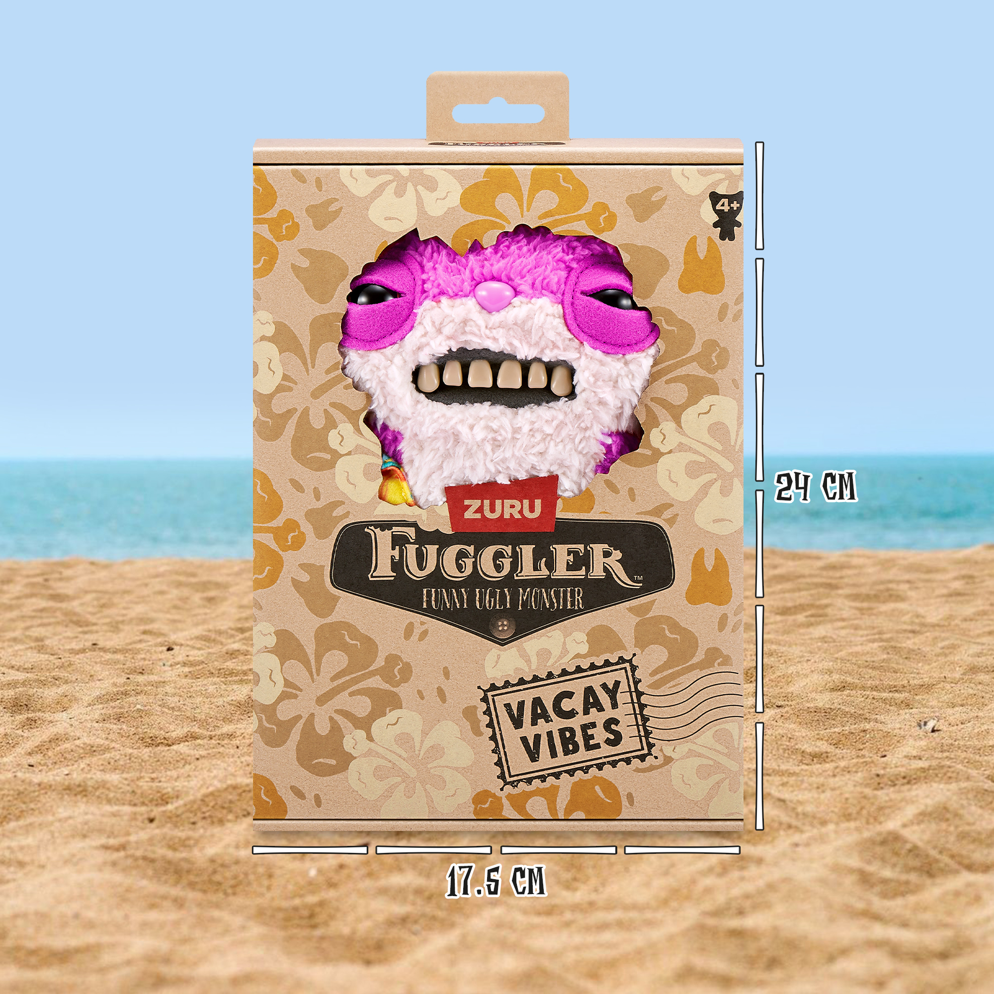 Игрушка мягкая FUGGLER 24 см - фото 3