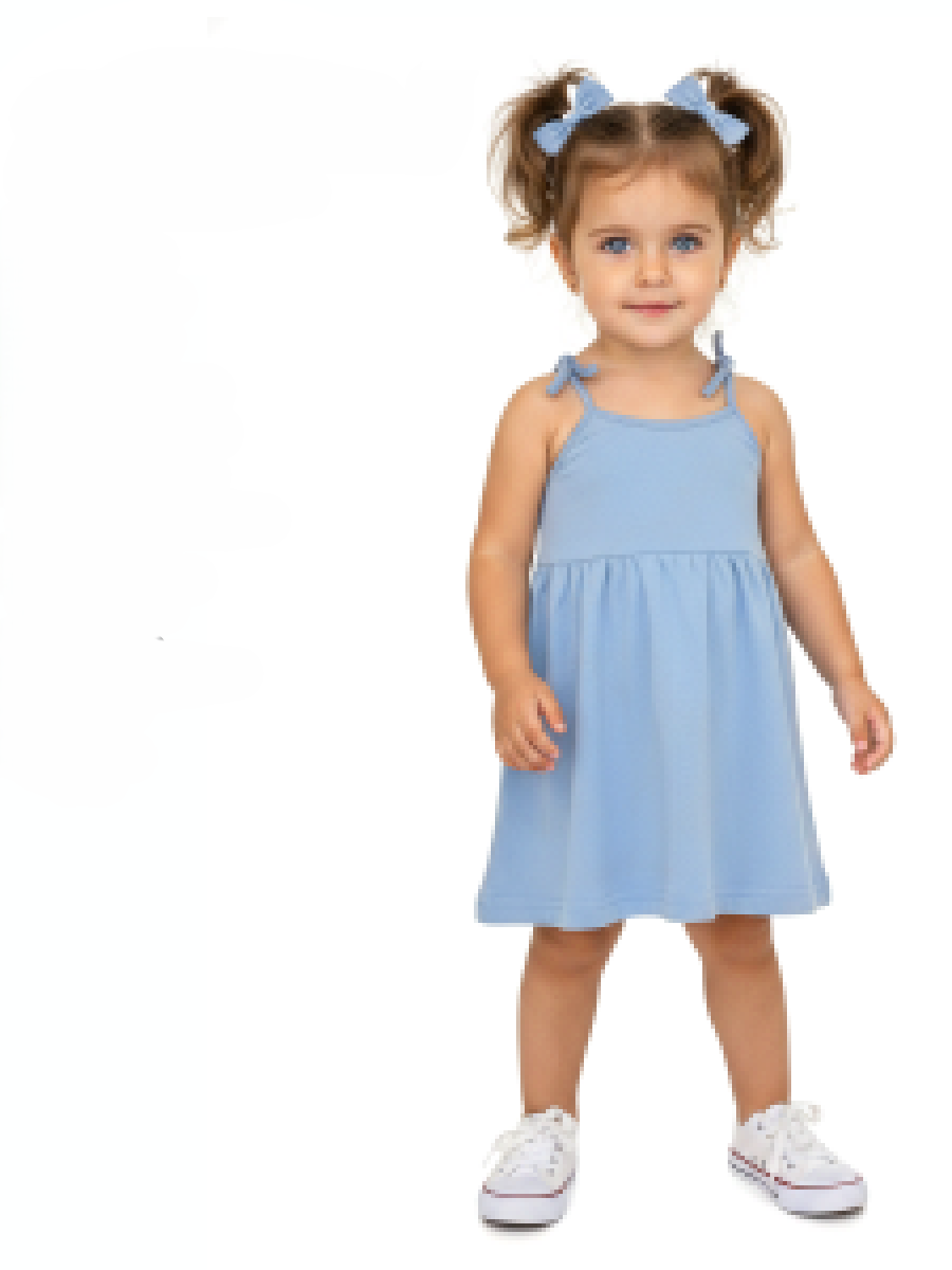 Сарафан VEDDI 534к-2024 голубой - фото 1