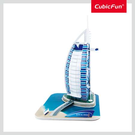 Пазл CubicFun Бурдж-эль-Араб 46 деталей 3D