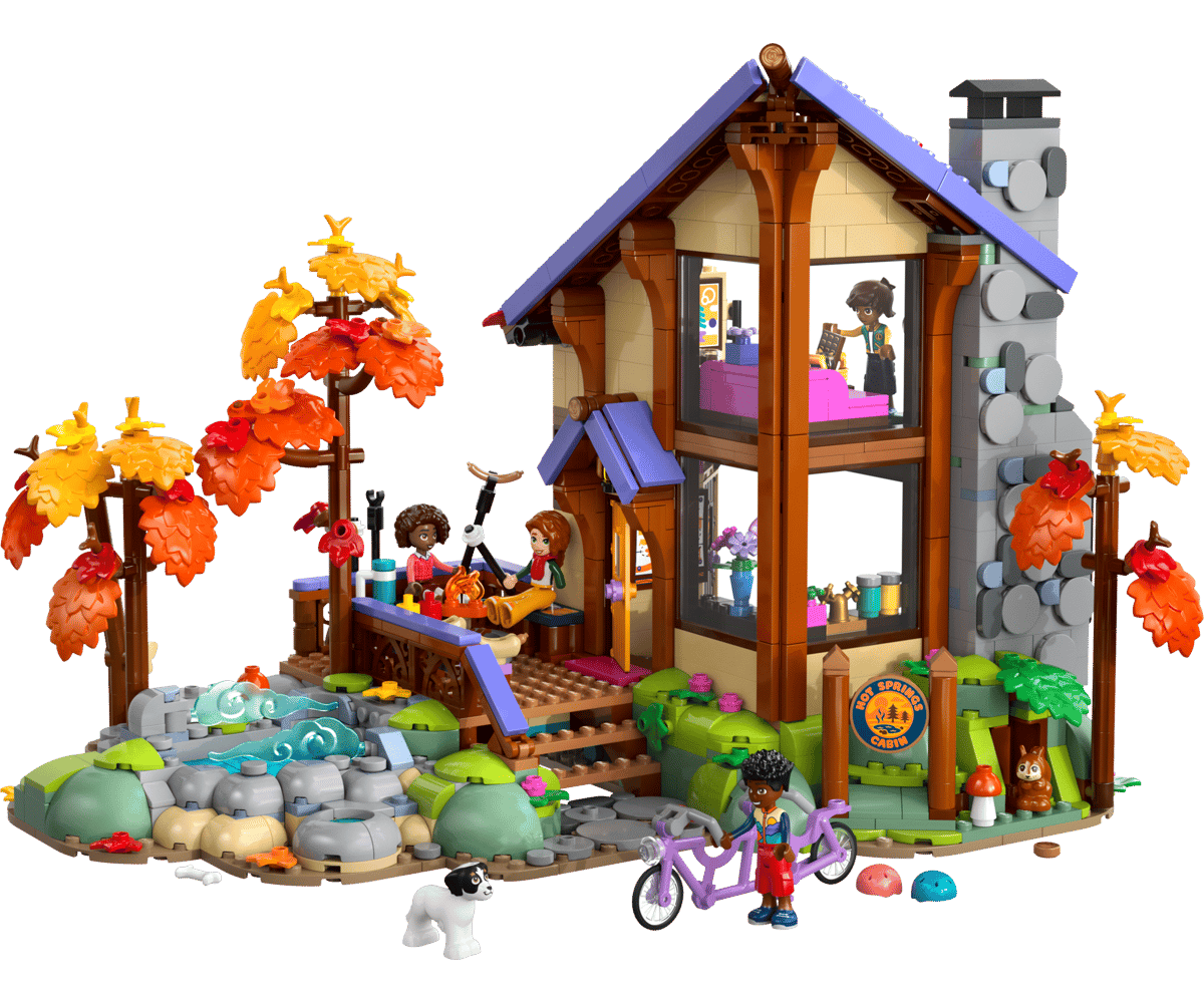 Конструктор LEGO Friends Уютная лесная хижина осенью 1229 дет. - фото 2