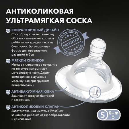 Бутылочка Twistshake Anti-Colic 180 мл 1 шт.