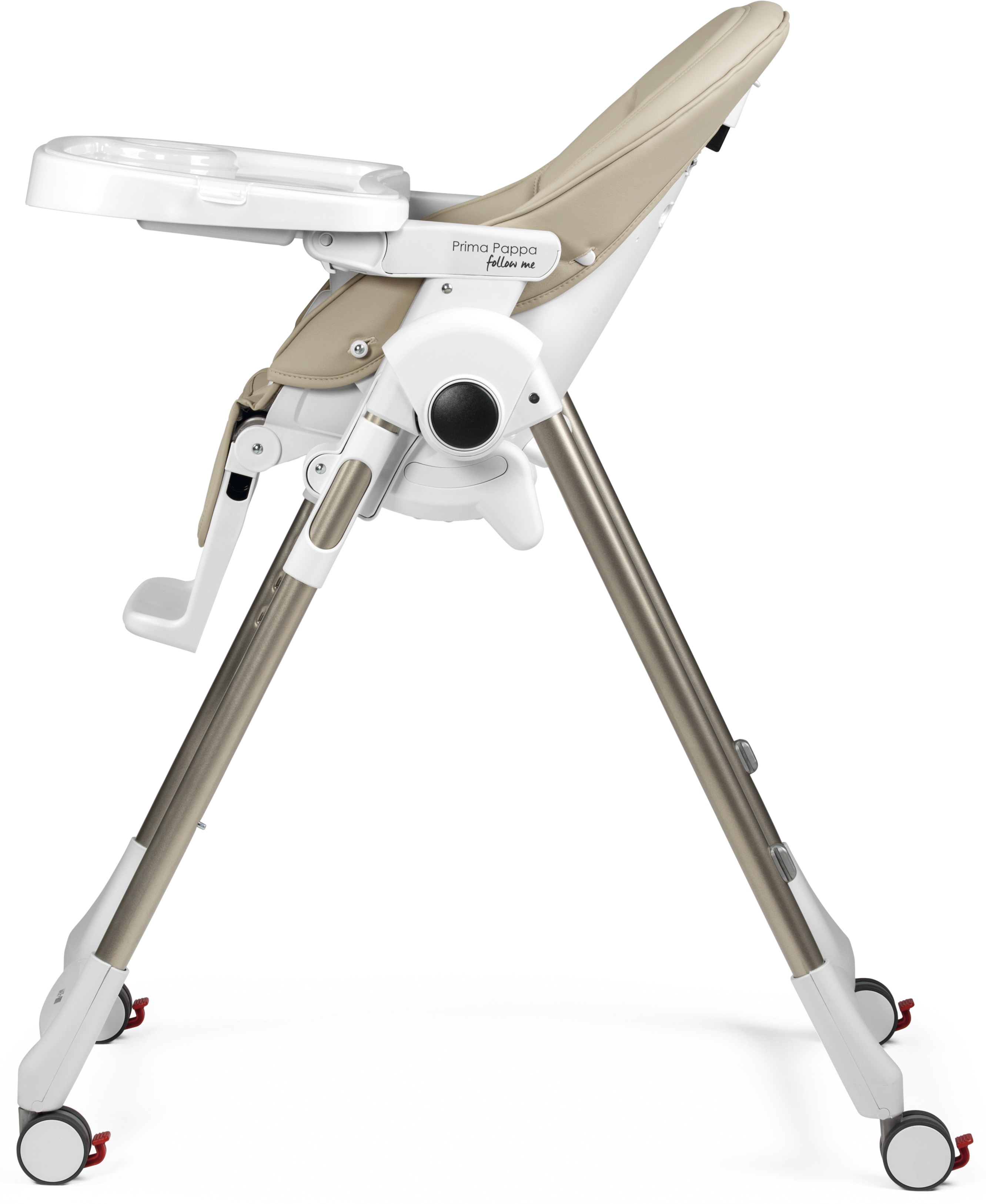 Стульчик для кормления Peg-Perego Prima Pappa Follow Me бежевый - фото 5