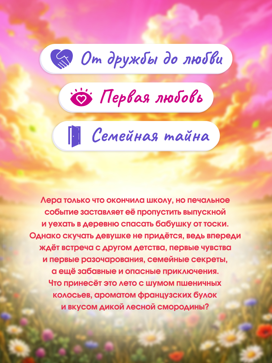 Книга Проф-Пресс для подростков Нежное лето первой любви - фото 3