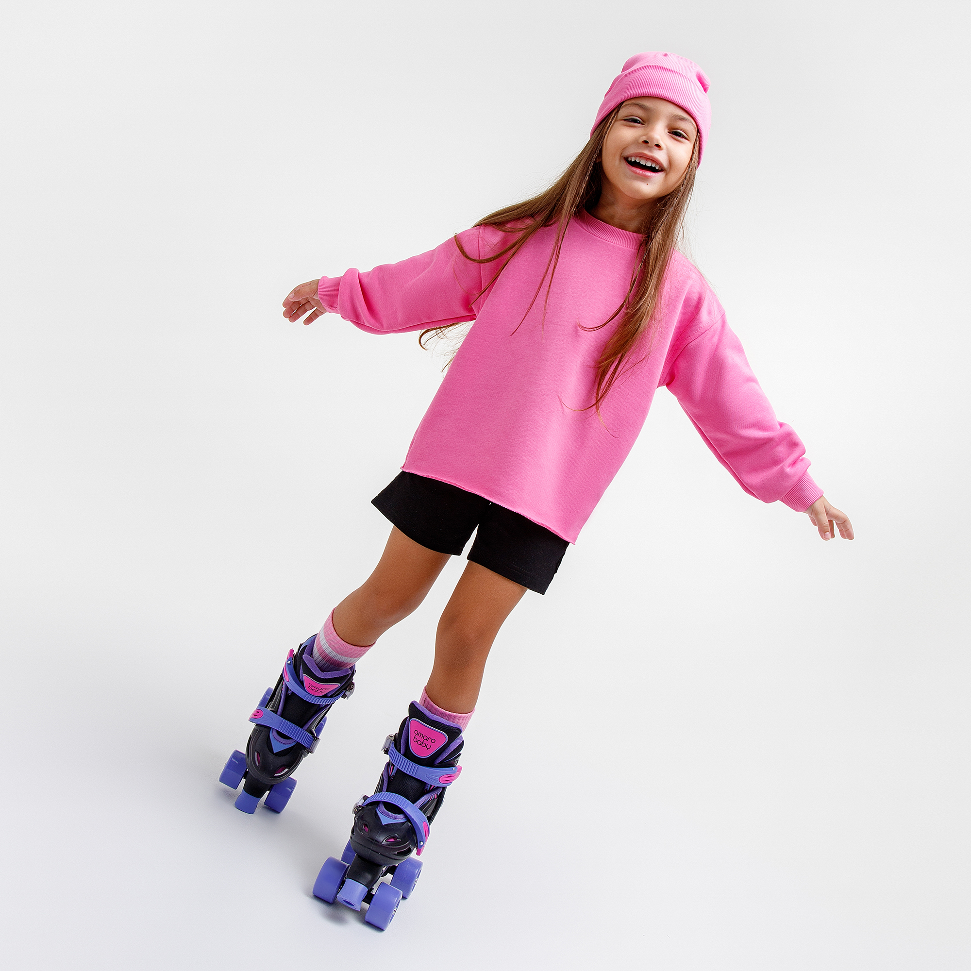 Роликовые коньки Amarobaby 33-36 - фото 7