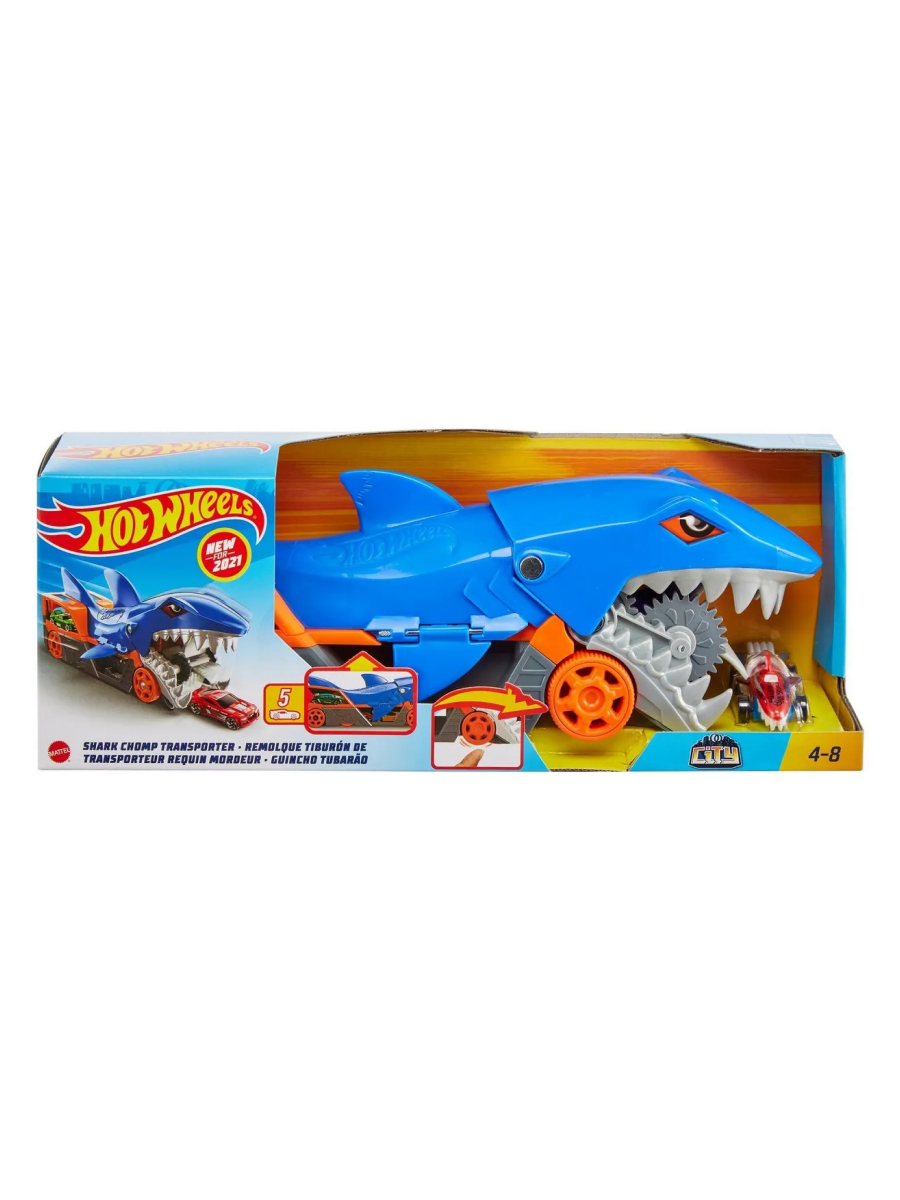 Автовоз Hot Wheels GVG36 Сити Грузовик акула GVG36 - фото 3