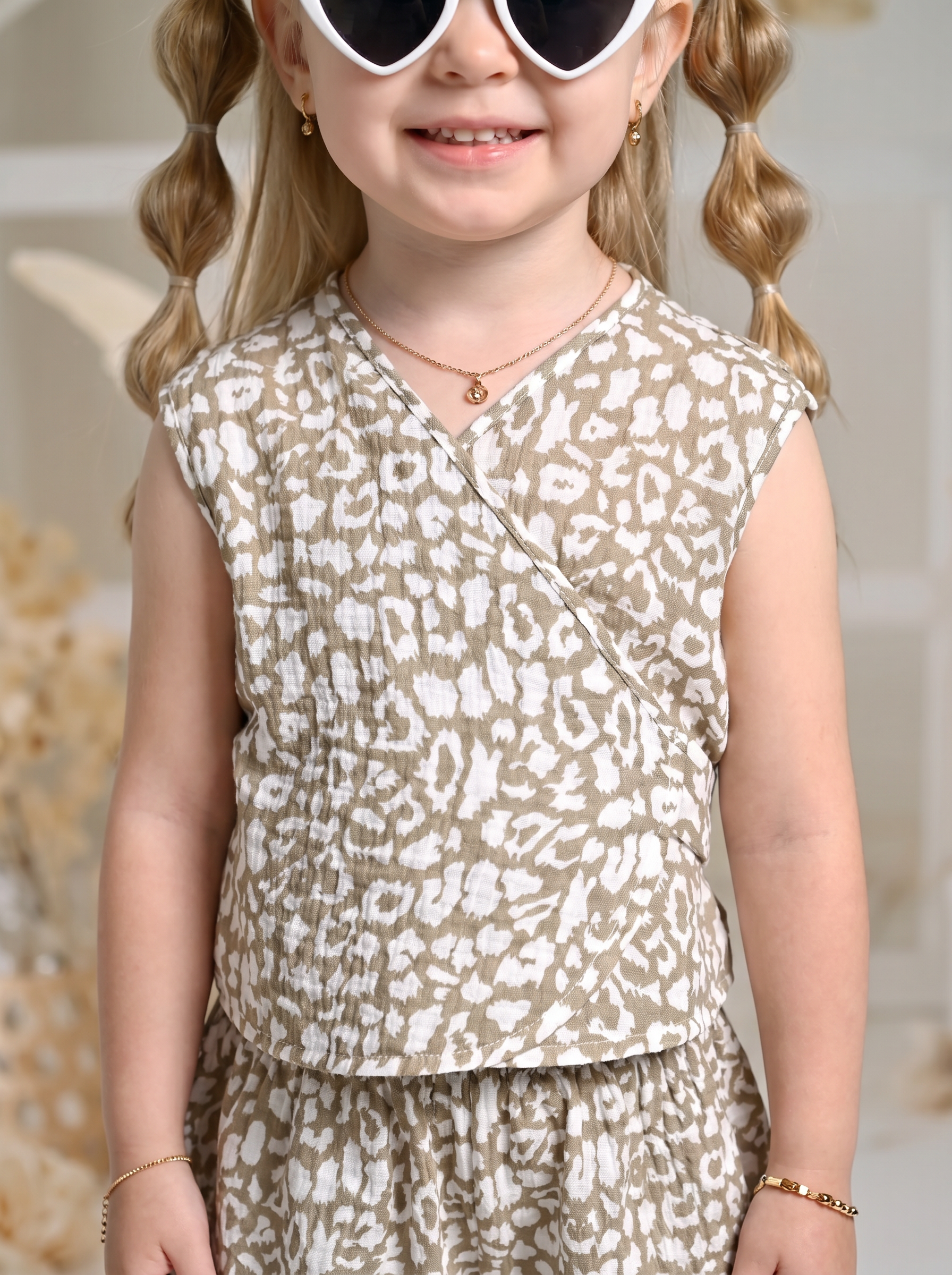 Костюм Artcher kids Костюм004Бежевый_леопард - фото 5