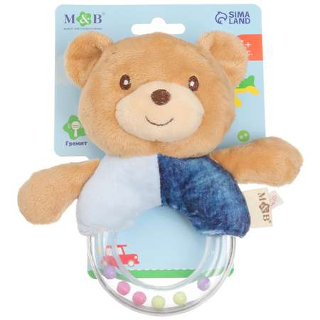 Игрушка Mum and Baby погремушка Мишка