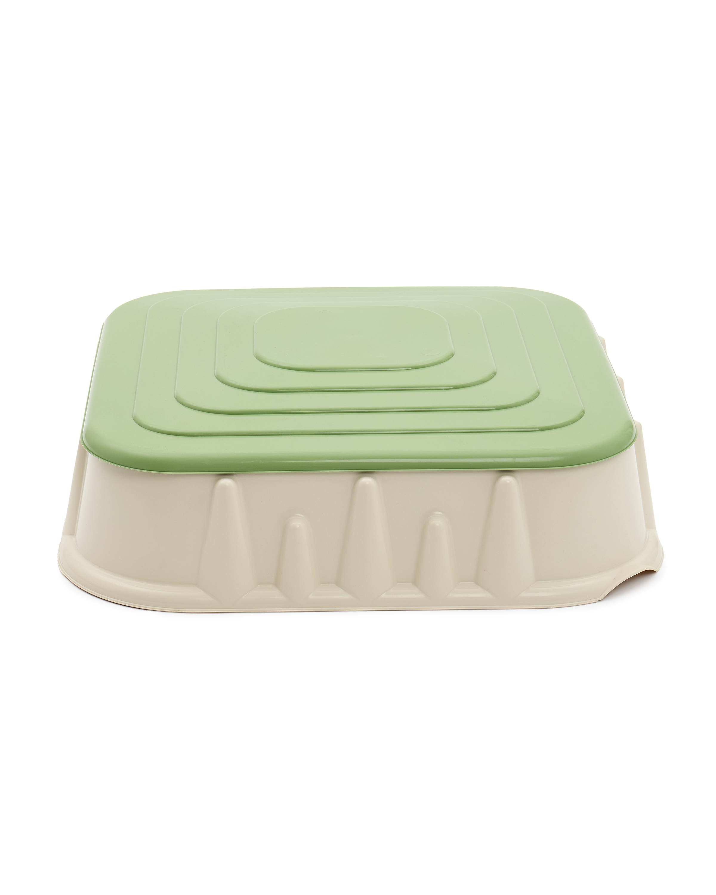 Бассейн/песочница ZEBRA с крышкой Квадратная - фото 4