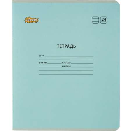 Тетрадь №1 School линейка 24 лист. 10 шт.