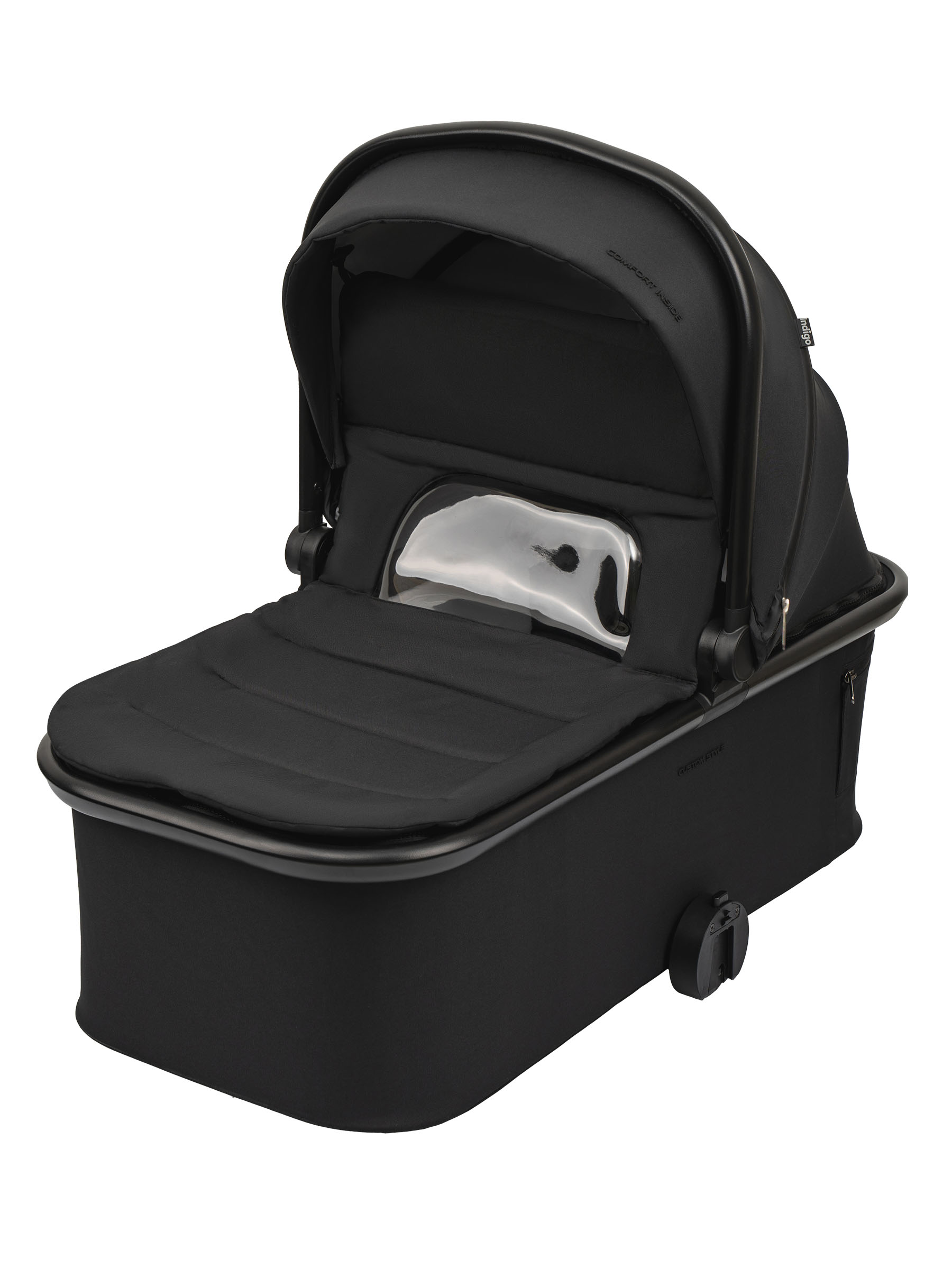 Коляска 2в1 Indigo Solar черный - фото 5