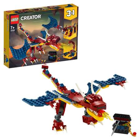 Конструктор LEGO Creator Огненный дракон блочный