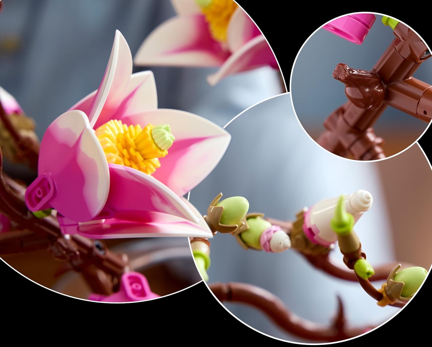 Конструктор LEGO Ideas Ветви магнолии 435 дет. - фото 6