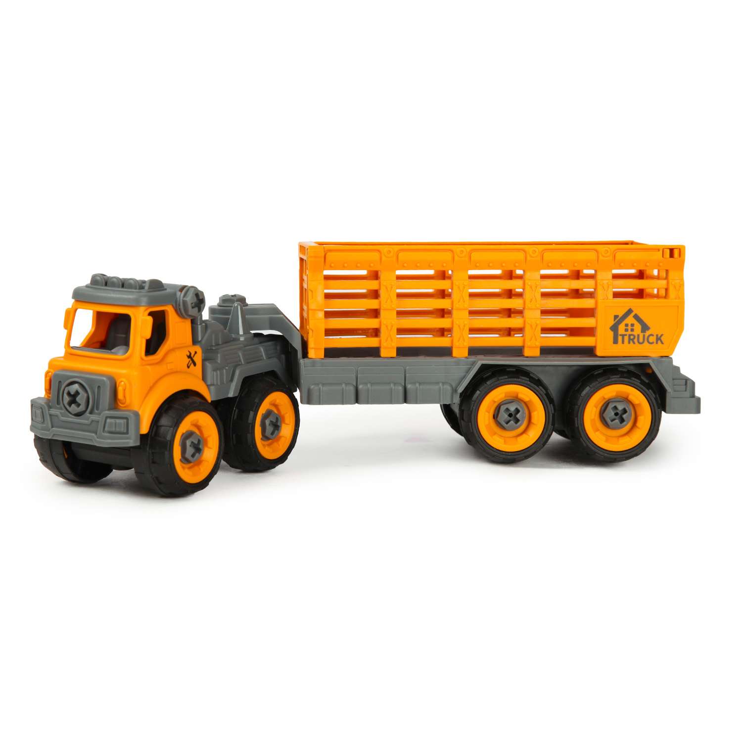 Конструктор Mobicaro Тягач с прицепом сборная игровая модель - фото 3