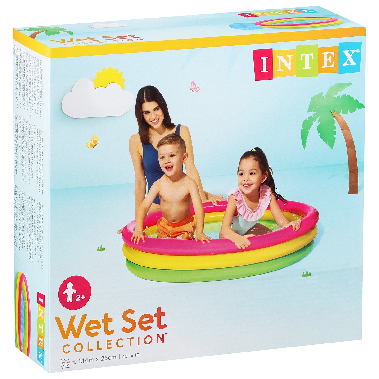 Бассейн Intex Радуга - фото 5