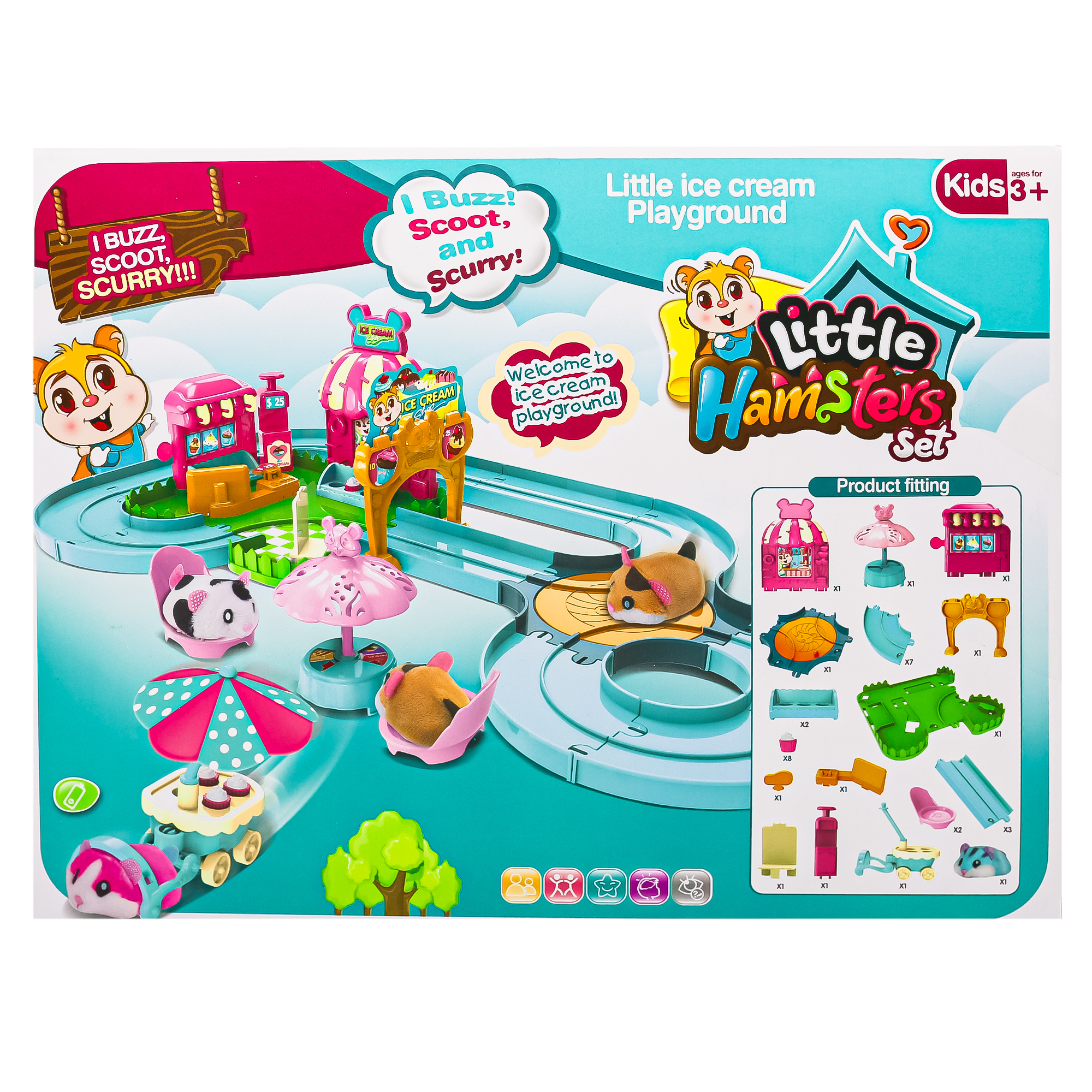 Трек SHARKTOYS Шустрый хомяк 10010021 - фото 2