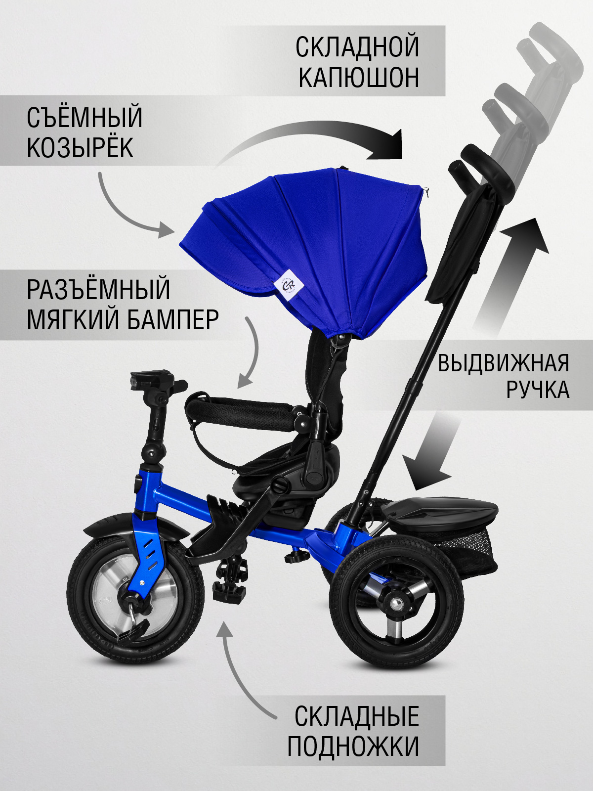 Трехколесный велосипед CITYRIDE - фото 5