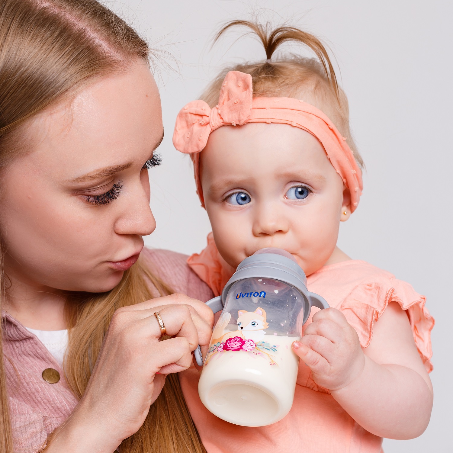 Бутылочка Uviton Anti-Colic 250 мл в ассортименте - фото 11