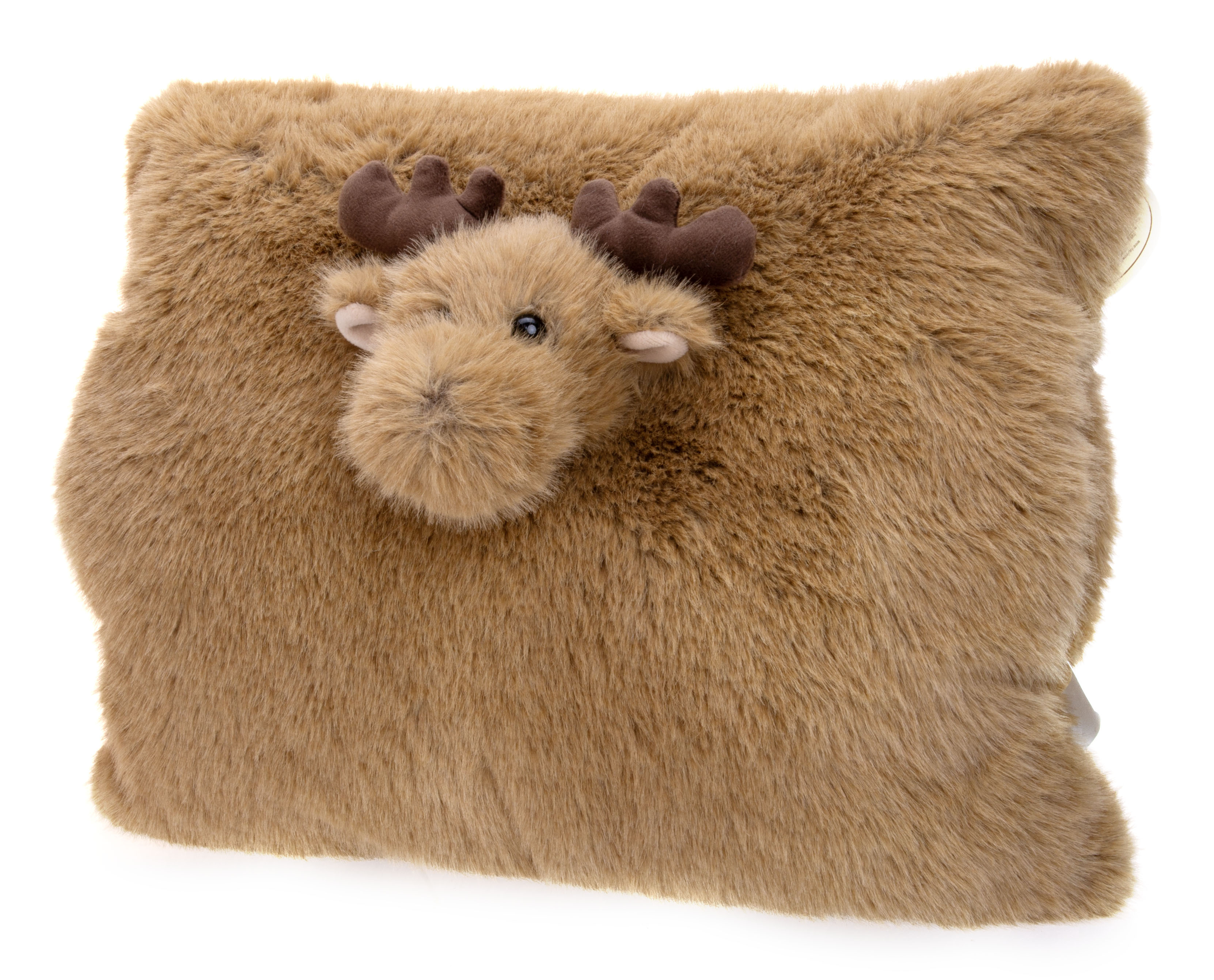 Подушка Gulliver Лось коричневая 32 см - фото 1