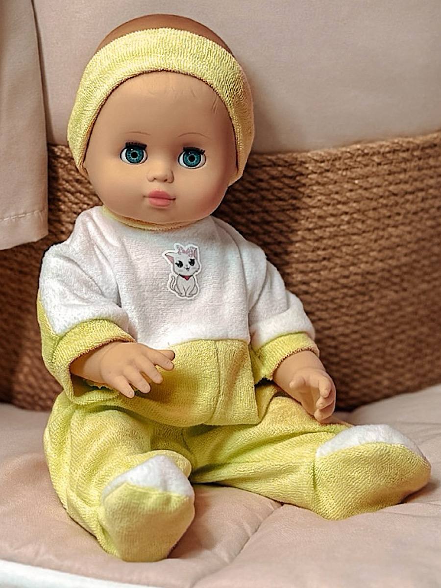 Кукла пупс СТРАНА КУКОЛ озвученная большая высота 35 см 9-С-12 - фото 10