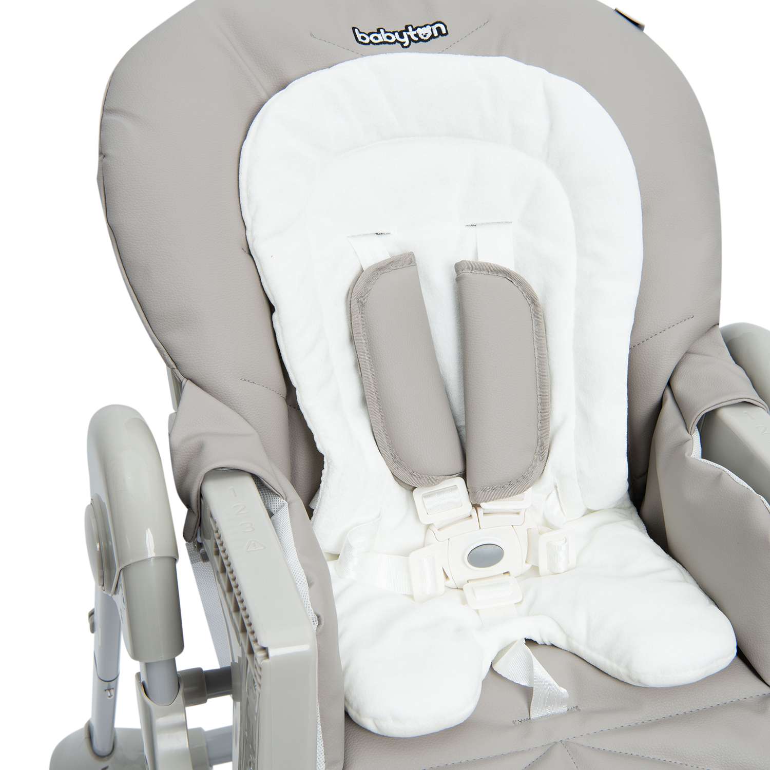Стульчик для кормления Babyton Optima Eco Grey классический - фото 11