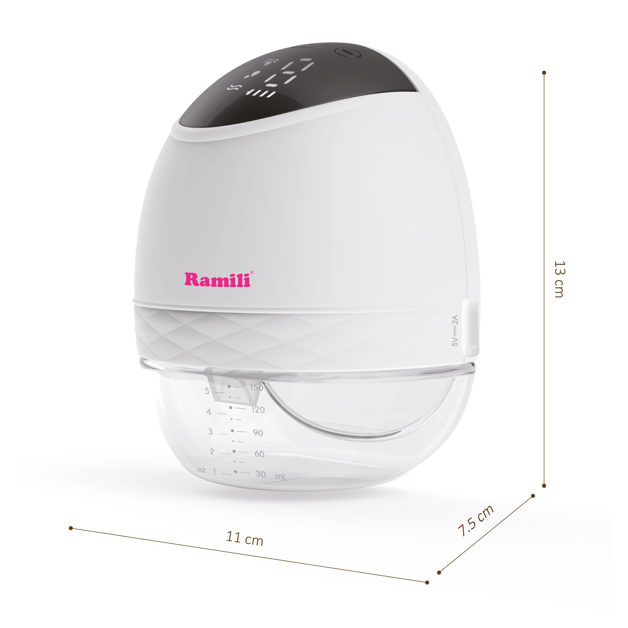 Молокоотсос Ramili Двойной двухфазный электрический SE500X2 - фото 4