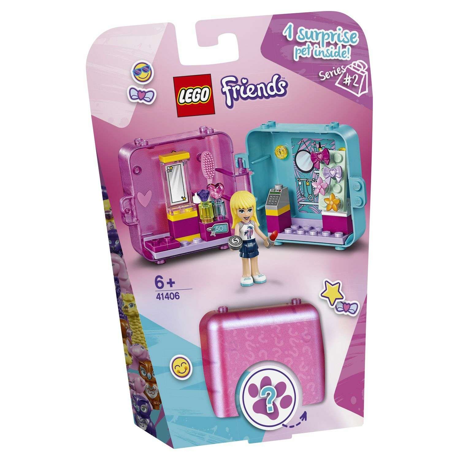 Конструктор LEGO Friends Шкатулка Покупки Стефани блочный - фото 2