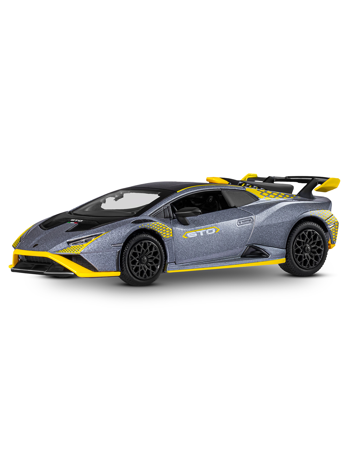 Автомобиль АВТОпанорама Lamborghini Huracan STO 1:32 JB1251664 - фото 7
