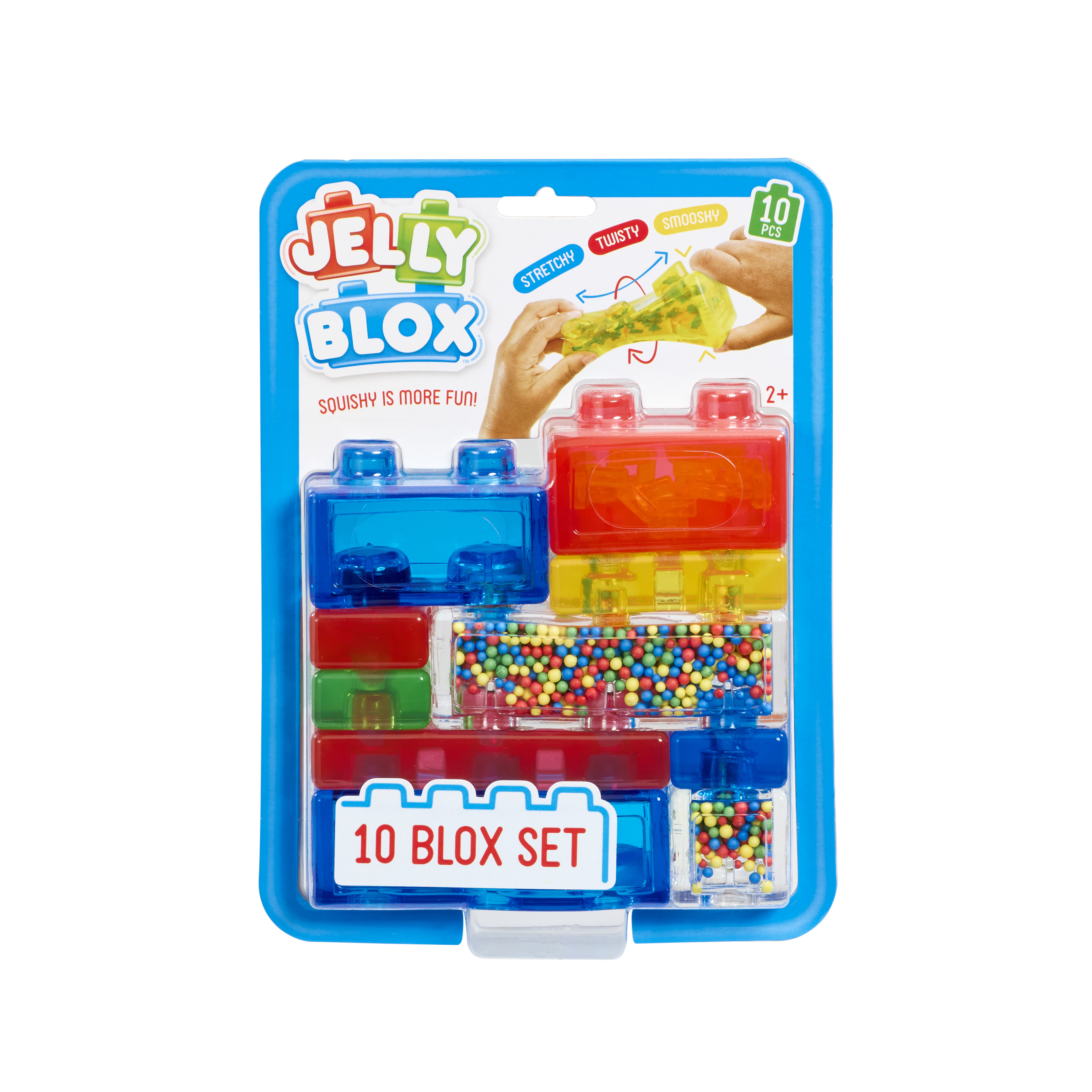Конструктор Jelly Blox Сенсорные Блоки мягкий 10 дет. - фото 12