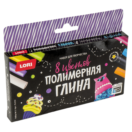 Глина LORI(колорит) 8 цв.