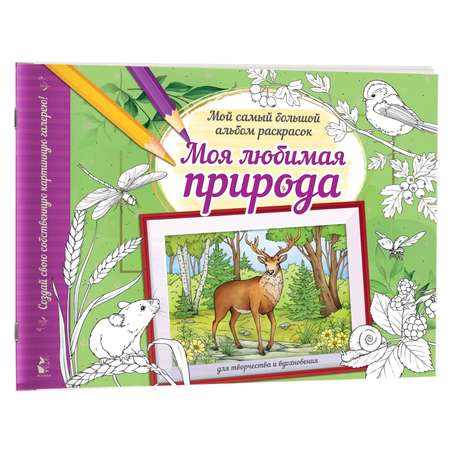 Раскраска Мой самый большой альбом раскрасок