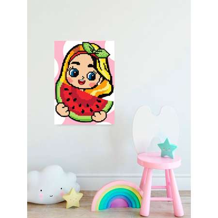 Алмазная мозаика KIKI Долька лета