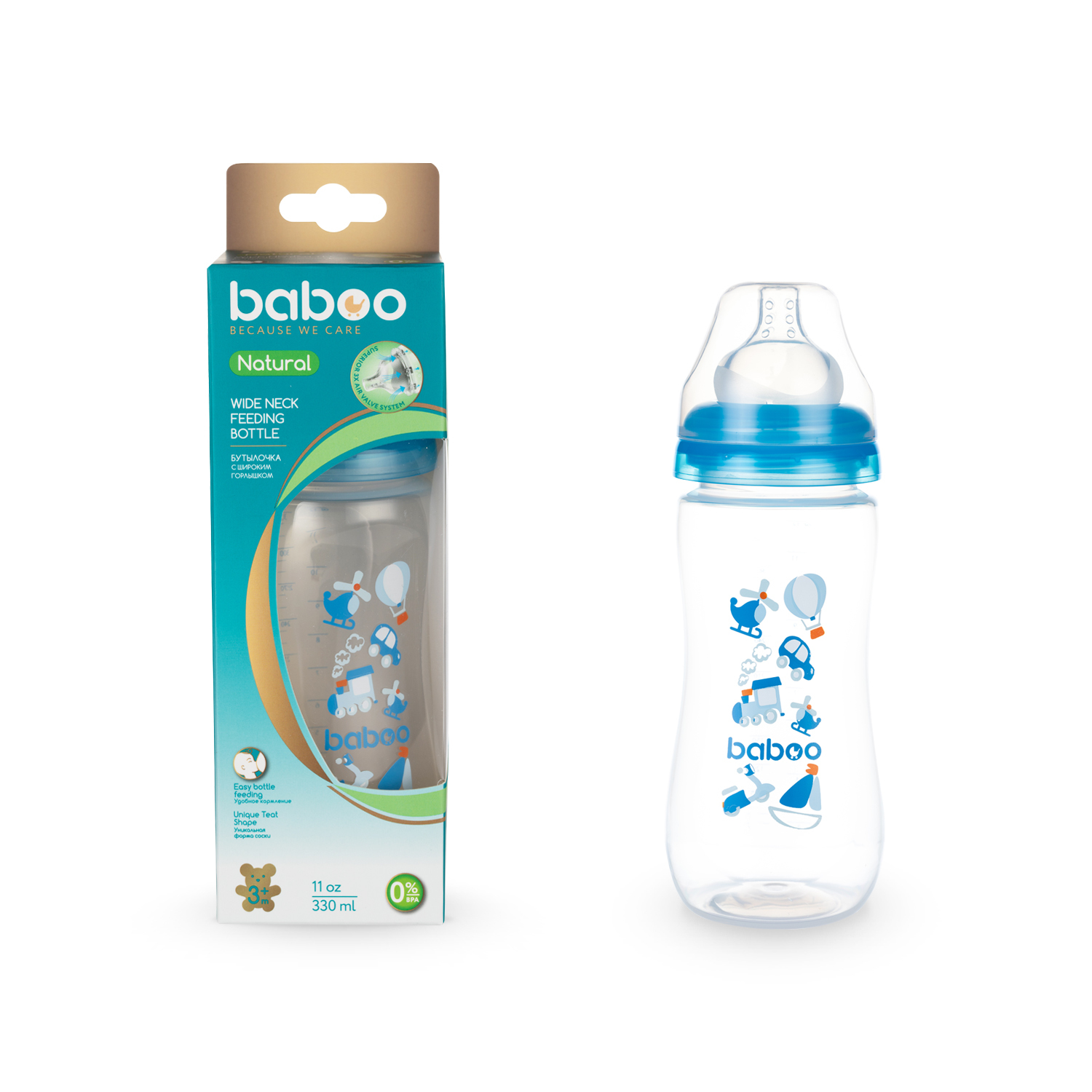 Бутылочка BABOO 330 мл - фото 3