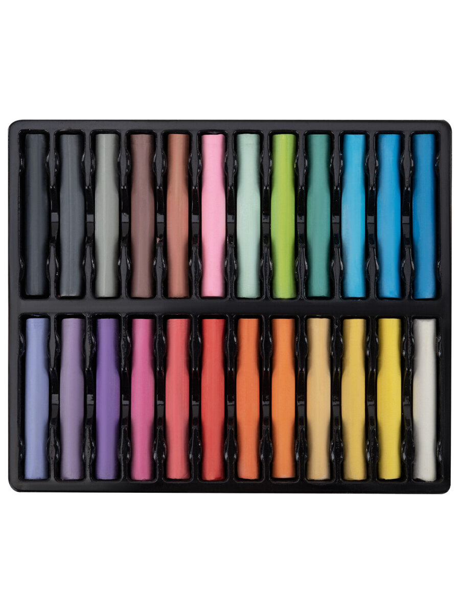 Пастель сухая Brauberg 24 шт. - фото 3