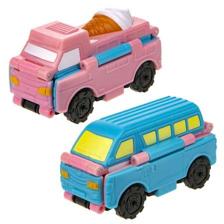 Автобус Transcar Double Автовывернушка голубой