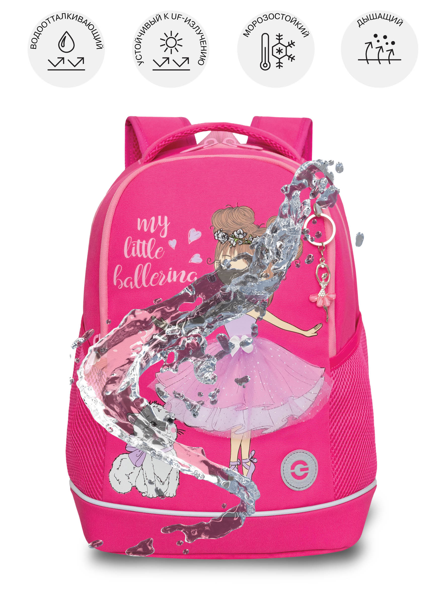 Рюкзак Grizzly для девочки - фото 10