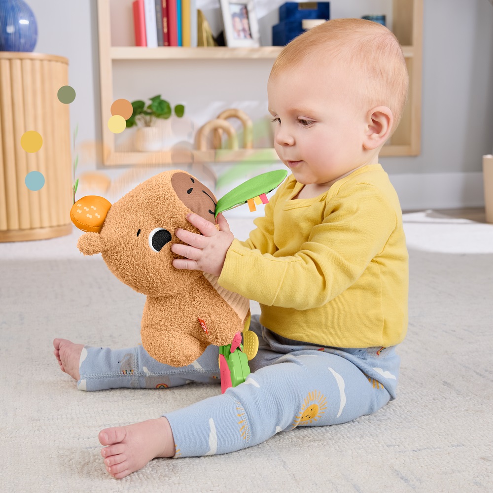Комфортер Fisher Price Squishy Greedy Capybara - фото 13