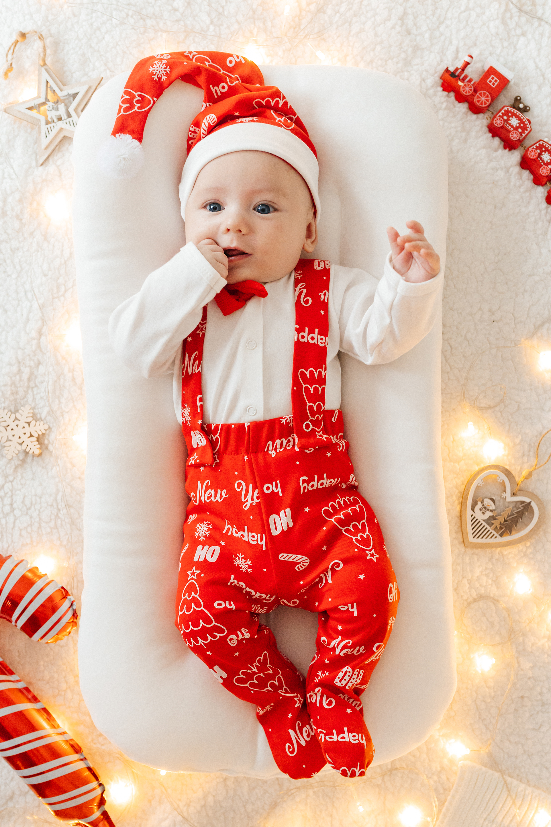 Комплект Bunnyphant Т-175-1/Красно-белый - фото 1