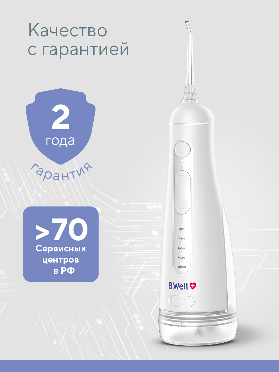 Ирригатор B.Well импульсный 20 реж. - фото 4