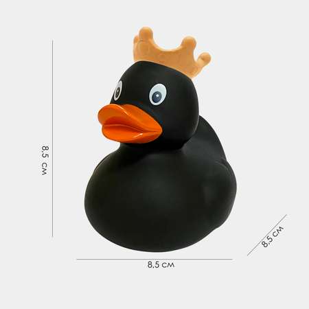 Игрушка Funny ducks Черная в короне в ассортименте